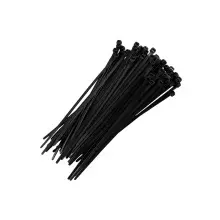 Abraçadeiras Nylon Pretas 530 x 7,60mm Pacote 100 Pçs - Reimold