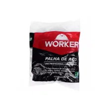 Palha de Aço Nº 0 Fina 22 gramas - Worker