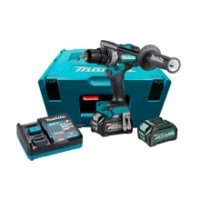Parafusadeira Furadeira sem Impacto à bateria 40V DF001GD201-220V Brushless 2 Baterias - Makita
