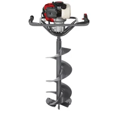 Perfurador de Solo á Gasolina BPS52 1 Operador 51,7cc com Broca 20cm - Branco