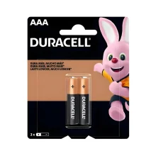 Pilha Palito Alcalina com 2 Peças AAA - Duracell