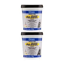 Plasteel Massa 4:1 Solda a Frio 450 gramas - Quimatic Tapmatic