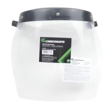 Protetor Facial CG Incolor 8" sem Catraca - Carbografite