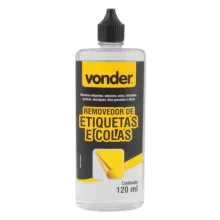 Removedor de Etiquetas e Colas 120ML - Vonder