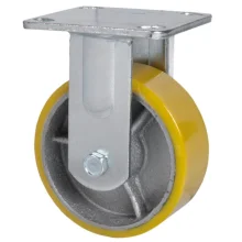 Rodízio Fixo 8" Roda de PU Capacidade 350Kg - Marcon