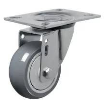 Rodízio Giratório 3" Roda PVC Capacidade 60Kg - Schioppa