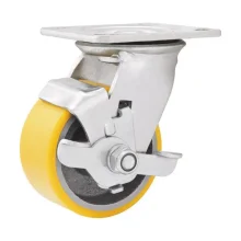 Rodizio Giratório 6" Roda PU 300kg - Vonder