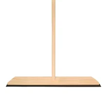 Rodo de Madeira 60 cm 2 Borrachas com Cabo - Mendonça