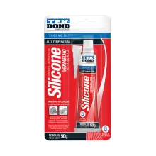 Silicone de Alta Temperatura Vermelho com 50 gramas - Tek bond