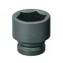 Soquete de Impacto Sextavado 65mm Encaixe 1" Curto - Gedore