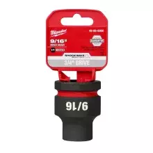 Soquete de Impacto Sextavado 9/16" Encaixe 3/4" Curto - Milwaukee