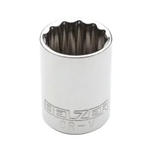 Soquete Estriado 22 mm com Encaixe 3/8" - Belzer