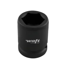 Soquete Impacto Sextavado Curto 9 mm Encaixe 1/2" - Waft