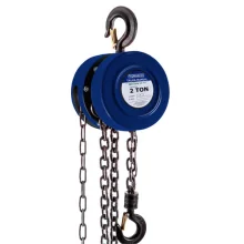 Talha Manual 2 Toneladas com Corrente de 5 metros - Marcon