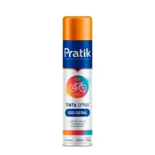 Tinta Spray Laranja - Pratik