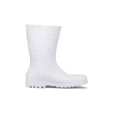 Bota de PVC com Cano Curto Branca Nº 45 - Bracol
