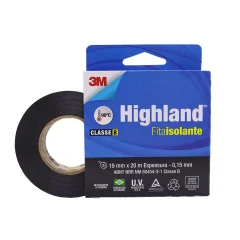 Fita Isolante Scotch Highland 19 mm x 20 metros - 3M