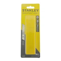 Lâmina de Reposição para Estilete 25 mm com 10 Peças - 11-325T Stanley
