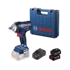 Chave de Impacto 1/2" à bateria 18V GDS18V-400 2 Baterias - Bosch