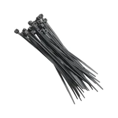 Abraçadeira de Nylon Preto 400 x 7,6 mm pacote com 50 Peças - Brasfort