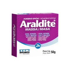 Cola Epóxi Araldite Massa com 50 gramas - Tek Bond