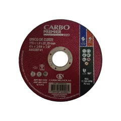 Disco de Corte 4.1/2" x 3/64" Premier - Carborundum