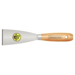 Espátula de Aço 6 cm com Cabo de Madeira - Tramontina