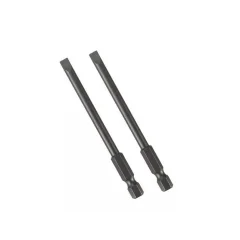 Bits de Fenda 3/16" x 100 mm Encaixe 1/4" com 2 Peças - Makita
