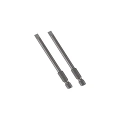 Bits Fenda 1/4" x 75 mm Encaixe 1/4" com 2 Peças - Makita