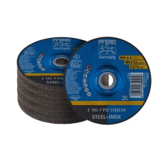 Disco de Desbate 7" x 1/4" x 7/8" PSF STEELOX com 10 Peças - Pferd