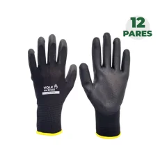 Combo Luva Tricotada Multitato Slim Tamanho G TM9 com 12 Pares - Volk