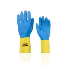 Luva de Látex Neoprene Neomix Slim Bicolor Tamanho G - Volk