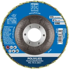 Disco Flap 4.1/2" POLIVLIES PVL A240 Fibra - Pferd
