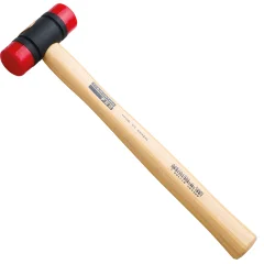 Martelo de Borda em ABS de 40 mm com Cabo de Madeira - Tramontina