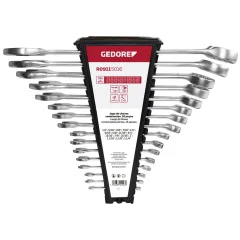 Jogo de Chave Combinada 1/4" a 1.1/4" com 16 Peças - Gedore Red