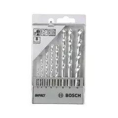 Jogo de Broca Wídea 3 a 10 mm com 8 peças - Bosch