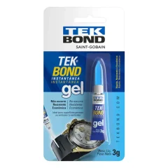 Adesivo Instantâneo Super Bond 3 gramas - Tek Bond