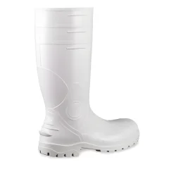 Bota de PVC Branca Número 35 Cano Longo sem Forro - Bracol