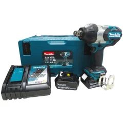 Chave de Impacto 3/4" à bateria 18V DTW1001RFJ 2 Baterias - Makita