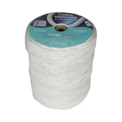 Corda Trançada 5 mm Branco 356 metros - Riomar