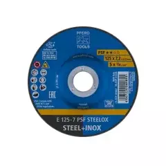 Disco de Desbaste 5" x 1/4" x 7/8" PSF Steelox - Pferd