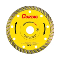 Disco Diamantado 115 x 22 mm Flex Turbo Porcelanato - Cortag