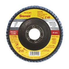Disco Flap 4.1/2" x 7/8" G40 - Starrett
