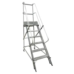 Escada Plataforma 5 Degraus Trepadeira NR12 1,50 Metros - Escaleve