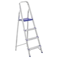 Escada Residencial de Alumínio com 4 Degraus - Real Escada