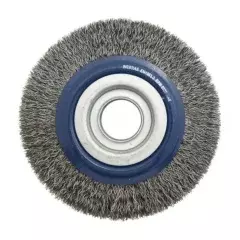 Escova Onda Aço de Carbono 8 x 3/4 x 4/8" Premium - Inebras