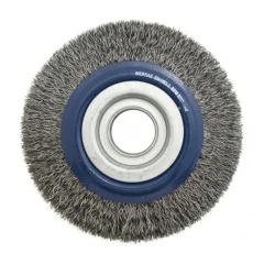 Escova Ondulada Aço de Carbono 8 x 1 x 1.1/4" Premium - Inebras
