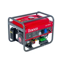 Gerador de Energia à Gasolina 3,5 kVA com Partida Manual 220V - Branco