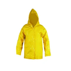 Jaqueta Pvc Amarela Forrada GG Reforçada