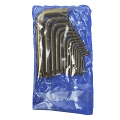 Jogo Chave Torx tipo L T6 a T60 com 15 peças - Gedore